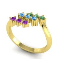 Simple Pave Bypass Pravat Ring