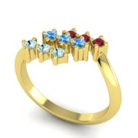 Simple Pave Bypass Pravat Ring