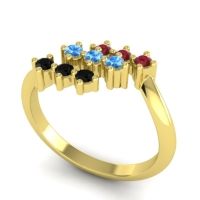 Simple Pave Bypass Pravat Ring