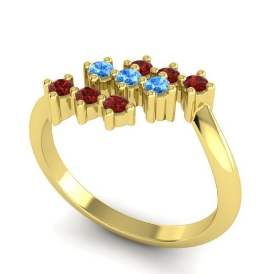 Simple Pave Bypass Pravat Ring