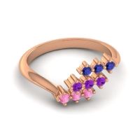 Simple Pave Bypass Pravat Ring