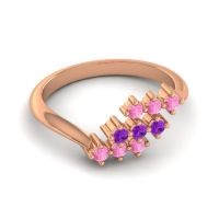 Simple Pave Bypass Pravat Ring