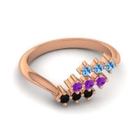 Simple Pave Bypass Pravat Ring
