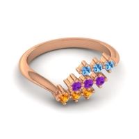 Simple Pave Bypass Pravat Ring