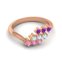 Simple Pave Bypass Pravat Ring