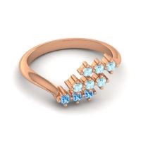 Simple Pave Bypass Pravat Ring