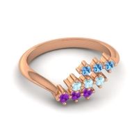 Simple Pave Bypass Pravat Ring