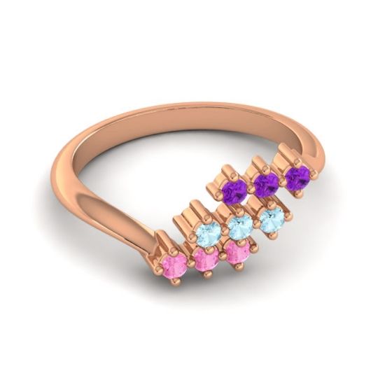 Simple Pave Bypass Pravat Ring