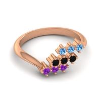 Simple Pave Bypass Pravat Ring