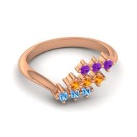 Simple Pave Bypass Pravat Ring