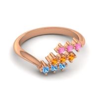 Simple Pave Bypass Pravat Ring