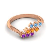 Simple Pave Bypass Pravat Ring