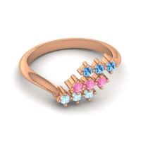 Simple Pave Bypass Pravat Ring