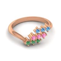 Simple Pave Bypass Pravat Ring