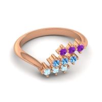 Simple Pave Bypass Pravat Ring