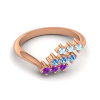 Simple Pave Bypass Pravat Ring