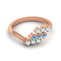Simple Pave Bypass Pravat Ring