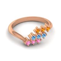 Simple Pave Bypass Pravat Ring