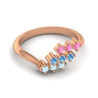 Simple Pave Bypass Pravat Ring