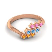 Simple Pave Bypass Pravat Ring