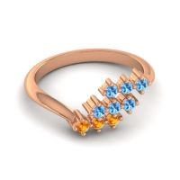 Simple Pave Bypass Pravat Ring