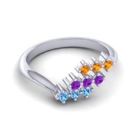 Simple Pave Bypass Pravat Ring