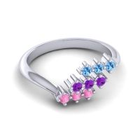 Simple Pave Bypass Pravat Ring