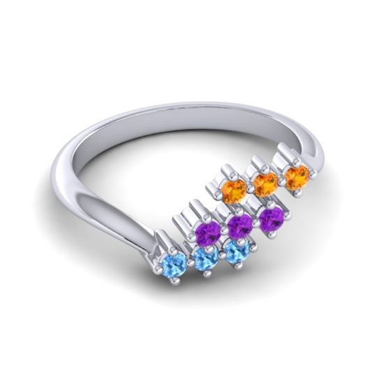 Simple Pave Bypass Pravat Ring