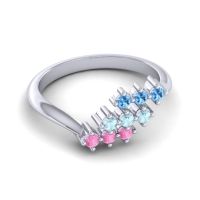 Simple Pave Bypass Pravat Ring