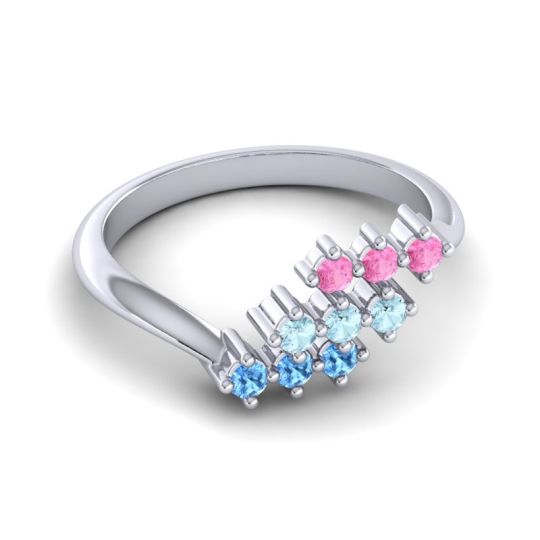 Simple Pave Bypass Pravat Ring