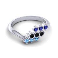 Simple Pave Bypass Pravat Ring