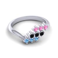Simple Pave Bypass Pravat Ring