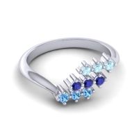 Simple Pave Bypass Pravat Ring