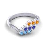 Simple Pave Bypass Pravat Ring