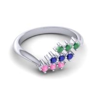 Simple Pave Bypass Pravat Ring