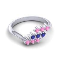 Simple Pave Bypass Pravat Ring