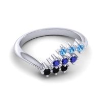 Simple Pave Bypass Pravat Ring