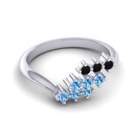 Simple Pave Bypass Pravat Ring