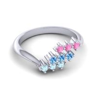 Simple Pave Bypass Pravat Ring
