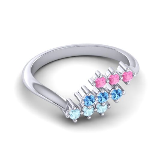 Simple Pave Bypass Pravat Ring
