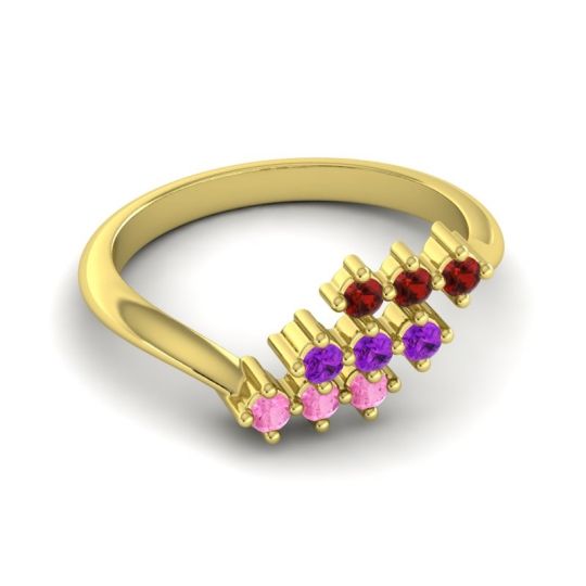 Simple Pave Bypass Pravat Ring