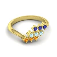 Simple Pave Bypass Pravat Ring
