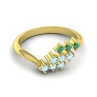 Simple Pave Bypass Pravat Ring