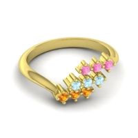 Simple Pave Bypass Pravat Ring