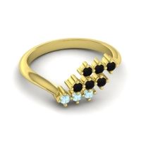 Simple Pave Bypass Pravat Ring