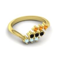 Simple Pave Bypass Pravat Ring