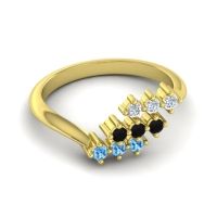 Simple Pave Bypass Pravat Ring