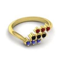 Simple Pave Bypass Pravat Ring