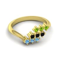 Simple Pave Bypass Pravat Ring