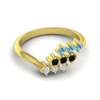 Simple Pave Bypass Pravat Ring